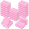 HZXINYI 20 Pièces Bloc Polissoir Ongles - Buffer Ongles Carré Éponge Lime à Ongles pour Poncer les Ongles en Acrylique ou Gel Naturel