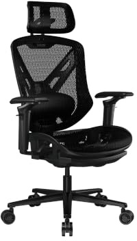 Cougar Speeder Chaise de jeu ergonomique en tissu chenille de qualité supérieure, accoudoirs 3D, appuie-tête et dossier réglables, soutien lombaire, repose-pieds