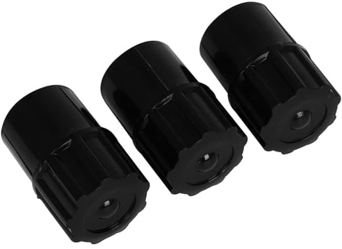 3Pcs Sassofono End Plug Stopper Leggero Sax Protezioni Caps Nero Collo Tappi Altos Sax Accessori Strumenti Musicali Accessori Strumenti a fiato Accessori