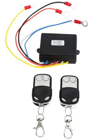 Kit ricevitore interruttore telecomando wireless per verricello 12V 24V compatibile con ATV