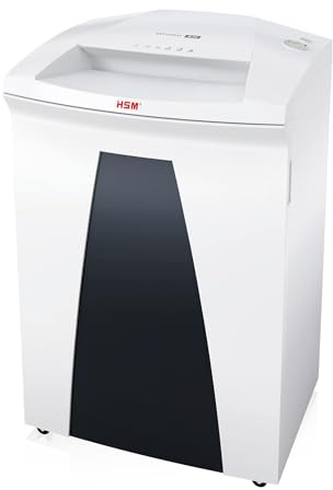 HSM SECURIO B34 Aktenvernichter I Partikelschnitt 1x5 mm I Sicherheitsstufe P-7 I Office Schredder für Papier I 100l Auffangbehälter I 5 Blatt I 3 J. Garantie I Blauer Engel