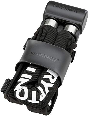Kryptonite Keeper 810 Folding Lock - 100cm x 8mm, Kette Behälter für Kette, schwarz Keeper 810 Folding Lock, schwarz, Universal, 002345_KRY