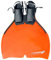 Sweam - Monoflosse Verstellbar, Orange 34 - 38