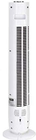 Zilan, 31 Ventilador tipo Torre, Temporizador de 2 Horas, 3 Ajustes de Velocidad, Oscilación, 45 Vatios