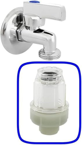 Filtro acqua anti residui solidi smontabile via ruggine sassolini anti sabbia Lavatrice Lavastoviglie produttore ghiaccio frigorifero 3/4 M/F