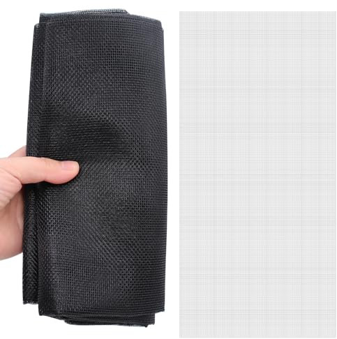 Piuluvor® Insektenschutz Gaze Schwarz 120 × 250 cm Fliegengitter Meterware Fliegennetz aus Fiberglas Fenster Fliegengitter Insektenschutzgitter für Fenster und Türen
