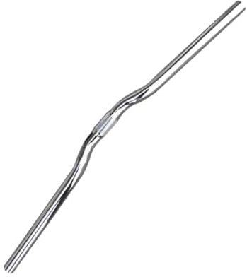 Qianly Lenker für Rennrad, Flache Stange, Geeignet für 25,4mm Klemmlänge Und Länge 580mm, Aluminiummaterial