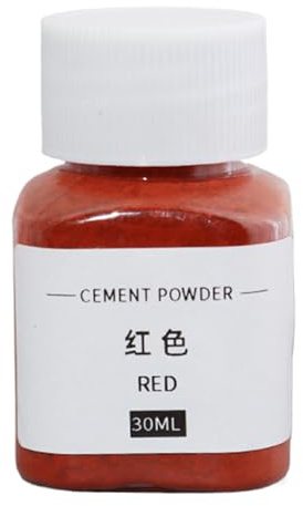 Tinte epoxi de resina, tinte de concreto en polvo de óxido de hierro - tinte de concreto 30 ml para pintura artística y decorativa, concreto, arcilla, , yeso, mampostería y productos de pintura