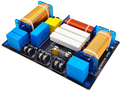 Oxxggkao 1-High 2-Low Dediziertes Frequenzteilermodul 3-Wege 700 W Leistung einstellbare HiFi Frequenzweiche PA-315 Einstellbare Hoch Niederfrequenz Frequenzweiche