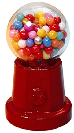 Piccola Macchina Di Caramelle Per - Distributore Di Casa Di Mini Giocattolo Ornamento Di Snack Creativo | Meccanismo Rotante Divertente, Unità Decorativa Colorata, Scenario Di Cad