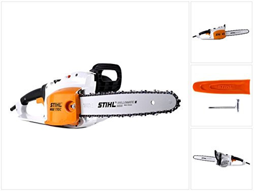 Stihl MSE 170 C-Q Elektro Kettensäge mit 35 cm Schnittlänge + 1,1 mm Kette (1209 011 4030)