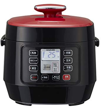 Koizumi Microcomputer Electric Pressure Cooker KSC-3501/R (RED)【Japan Domestic Genuine Products】