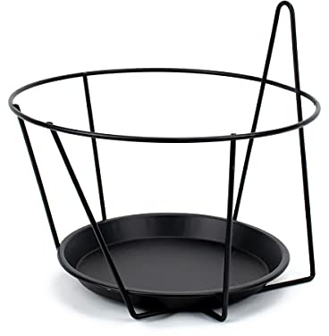 BESCH Macetero para Soporte de Macetas de Estilo Pared para salón, habitación, balcón y jardín. (22cm/8,6, Grande)