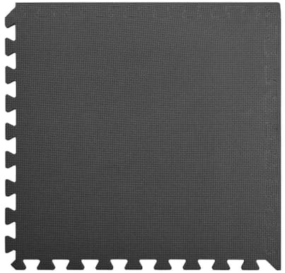 vidaXL 12x Bodenmatte 4,32 m² EVA-Schaum Schwarz Schutzmatten Puzzlematten Bodenschutzmatten Sportmatten Unterlegmatten Fitnessmatten