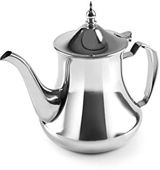 IBILI - Tetera arabe Mahdia, 1.4 litros, Acero Inoxidable