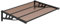 vidaXL Auvent de Porte, Auvent Marquise d'Entrée Résistante aux Intempéries, Auvent de Porche, Abri Protection Contre la Pluie, Noir 122x90 cm Polycarbonate