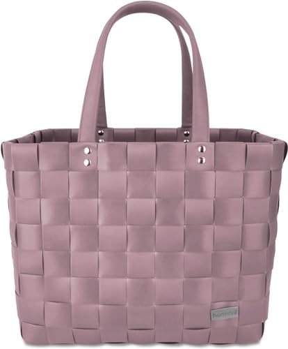 Einkaufstasche/Tragetasche mit Henkel - Einkaufskorb aus Kunststoff - Großer Damen Shopper robust und langlebig - 20 Liter Volumen