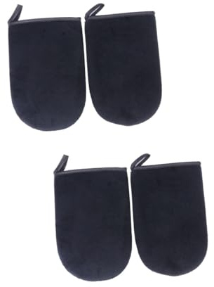Healeved 4stücke Selbstbräuner-handschuhe Schwarz Anwendungshandschuhe Für Gleichmäßige Bräunung Für Selbstbräunungscreme Einfach Zu Bedienen Und Bequem Für Einen Natürlichen Look