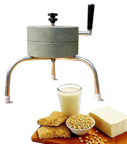 Macinaspezie manuale con supporto in metallo, diametro 26 cm, regolabile, per grani grossi e fini, per uso domestico, per barbabietole spinose
