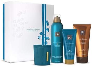 RITUALS Geschenkbox The Ritual of Hammam, Medium – Geschenkset bestehend aus Körperpflege Produkten mit Eukalyptus und Rosmarin – Reichhaltig und erfrischend