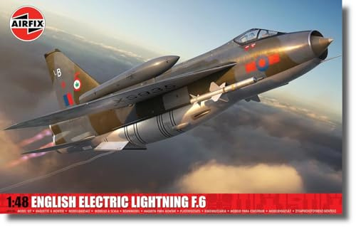 Airfix A09178A Engelsk Elektrisk Blixt F.6 Flygplansmodellbygge