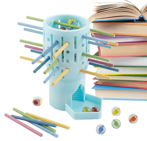 Giochi da Tavolo per Bambini,con bastoncini colorati,Gioco Mikado per Bambini - per Casa Scuola Materna Viaggi Picnic Compleanno Festa