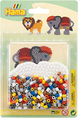 Hama Bügelperlen Starter Set Elefant 450 Stück Blister