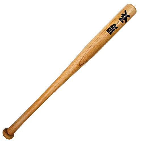 Bronx Natural Finish | Durable Youth & Adult Wood Bat for Baseball Practice & Training Baseballschläger, Natur, Junior 26