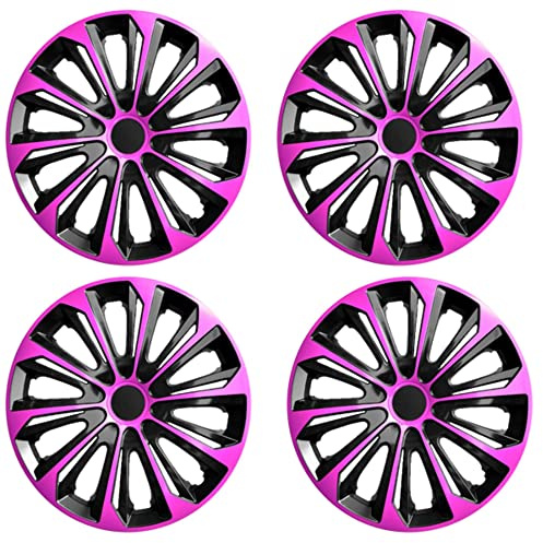Hubcaps Universal – 14 15 16 Inch – Compatible With A Wide Range Of Car Models – Large Variety Of Colours – Fit Premium Quality Wheel Trims