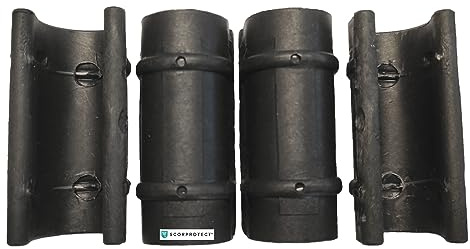 Scorprotect® Folien Rahmen Rohr Gewächshaus Clip-Set 12 teilig