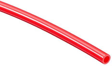 XYWHPGV 2 tubes pneumatiques, 6 mm (1/4 ') OD x 4 mm ID tube de frein à air en nylon tuyau d'air 1 m rouge(4e4e2 5db05 d0290 1270e 99ec2 bd35c