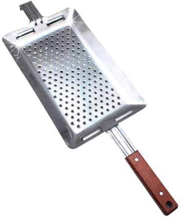 PRETYZOOM Spaetzle Maker 2-Piece Set Stainless Steel Noodle Press Tool for Traditional German Pasta for Home Cooking and Kitchen Use