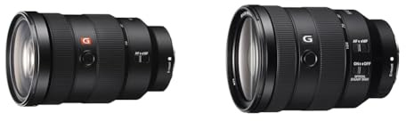 Sony FE 24-70 mm f/2.8 GM | Vollformat, Mittelklasse, Zoom Objektiv (SEL2470GM) & FE 24-105mm f/4 G OSS | Vollformat, Standardzoomobjektiv (SEL24105G)