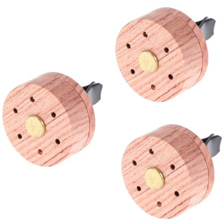 FRCOLOR 3stücke Holzdiffuser Für Ätherische Öle Rund Und Geräuschlos Für Schlaf Yoga Und Meditation Im Büro Oder Schlafzimmer