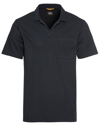 camel active Herren Kurzarm Poloshirt mit Brusttasche Dunkelblau, menswear-3XL