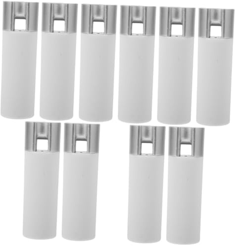 Amosfun 10 Pezzi Accessori per Tende pomello della cordicella della estremità a Tirare per Tende Peso per Tende Peso per Cordoncino Tende Gocce di trazione del Cavo cieco plastica