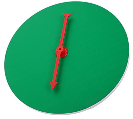 Alasum 3St Drehscheibe Weinachten Spiele weihnachtsspiel wanddeckoration Matches orgien Preisrad dekorativer Wandplattenspieler Party-Requisite hängender -Drehteller Plastik Green