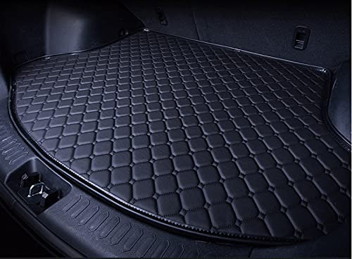 Auto Leder Kofferraummatten für T-Cross 2019-2023 2024 2025, Wasserdicht Kofferraum Cargo Schutzmatte, Auto Kofferraumwanne Innenmatte Zubehör