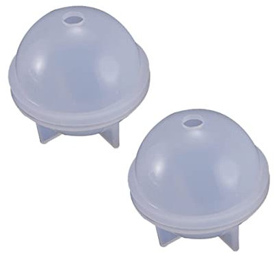 Gatuida 2stücke Silikonform Kugel Epoxidharz Gießform Diy Handgefertigte Kugelförmige Gießformen Backformen Flexibel Leicht Zu Reinigen Für Fondant Kuchen Schokolade Dekoration