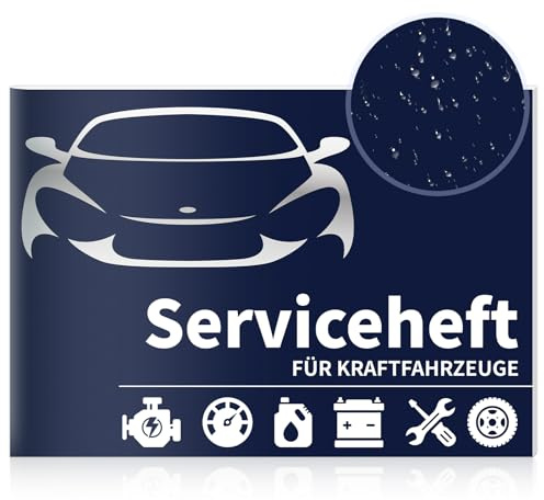 1 styck servicehäfte bil A5 universell servicehäfte för motorfordon alla personbilar för nya och gamla timer. Lämpliga fordon Blua