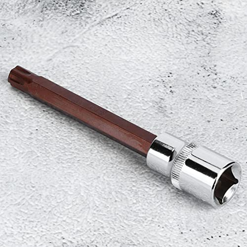 Keenso Drive Cylinder Head Screw/Fastener Remover Tool, Socket T52 1/2 X M10S with High Hardness, Ideal Replacement for Old or Broken One