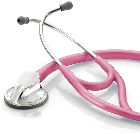 ADC Adscope 600, Stetoscopio cardiologico serie Platinum, Lampone metallizzato