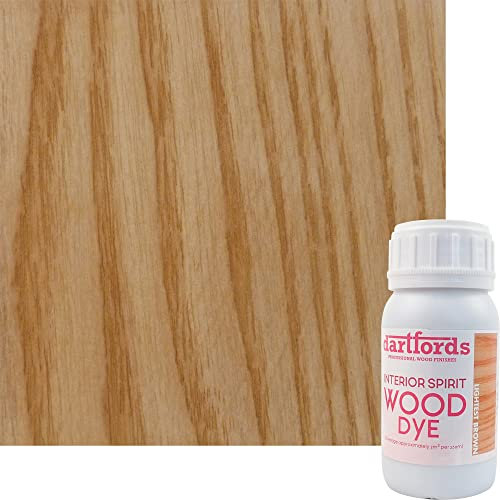 dartfords Lightest Brown Interior Spirit Based Wood Dye - 250ml Bottle