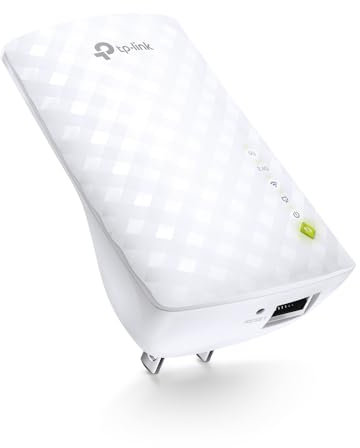 TP-LINK AC750 - Repetidor de Red (10/100Base-T(X), IEEE 802.11ac, IEEE 802.11b, IEEE 802.11g, IEEE 802.11n, 802.11b, 802.11g, 802.11n, 3,5W, LAN (RJ-45), Color Blanco)