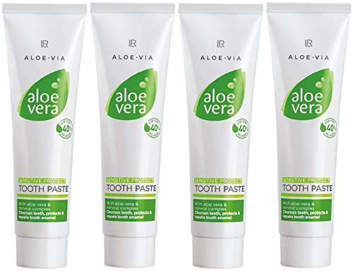 LR ALOE VIA Aloe Vera Schützende Zahnpasta Sensitive (4x 100 ml)