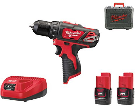 Milwaukee Akku-Bohrschrauber Promotion M12BDD-152C 2x 12 V / 1,5 Ah Li-Ion, 1 Stück, 4933451460