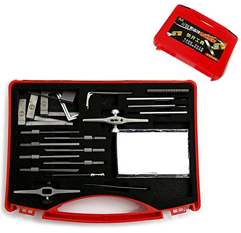 Loboo Idea Tinfoil Swinging Locksmith Tools Juego de selección de cerradura, kit de herramientas de selección de cerradura profesional para Pro Locksmith