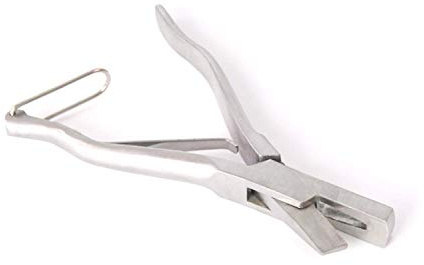 OdontoMed2011® Lamb Sheep Ear Notcher Stainless Steel Double Command V Shape Livestock