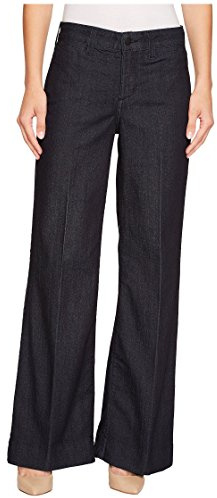 NYDJ Women's Misses Teresa Trouser Jeans-Premium Denim, Dark Enzyme, 8