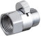 Shower Head Shut-Off Valve G1/2 Brass Shower Head Hose Adapter Faucet Diverter Compression Shut Off Valve for Shower Head